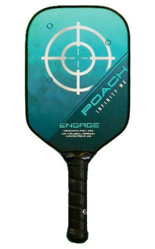 Engage Poach Infinity MX Elongated Paddle - Dink & Volley Pickleball