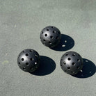 Black Pickleballs - Pack of 3 - Dink & Volley Pickleball