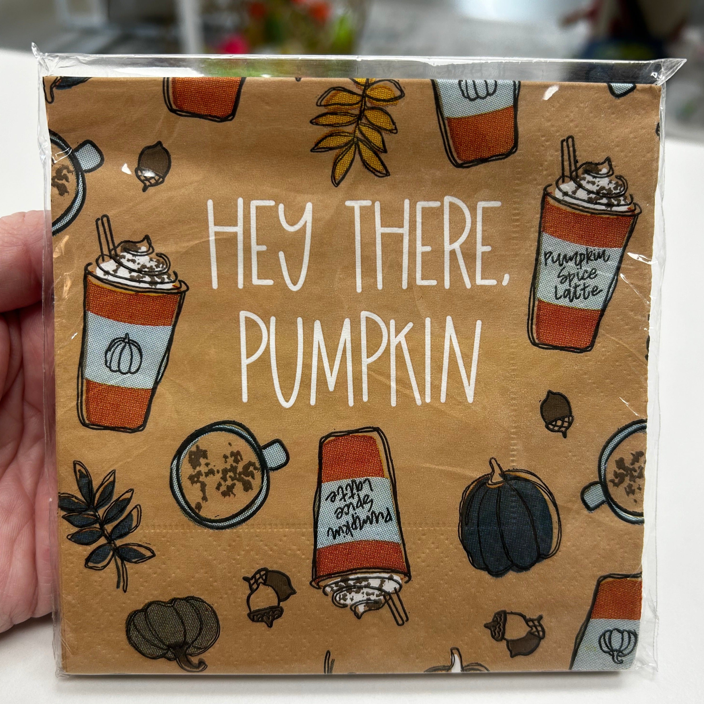 Mud Pie Fall Napkins - 3 Designs - Dink & Volley Pickleball