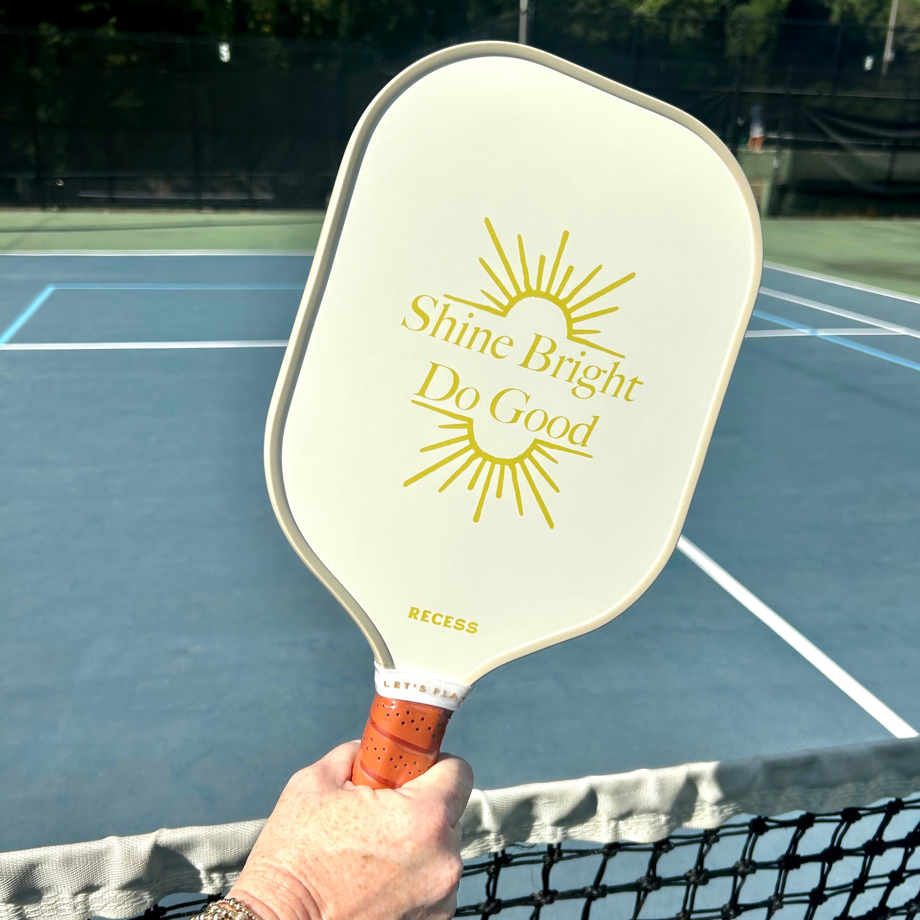 Kendra Scott Floral Pickleball Paddle and Cover by Recess - Dink & Volley Pickleball