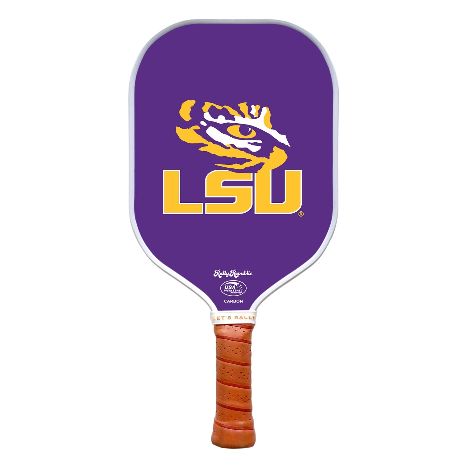 LSU Tigers Purple Gold LSU Mark - Dink & Volley Pickleball