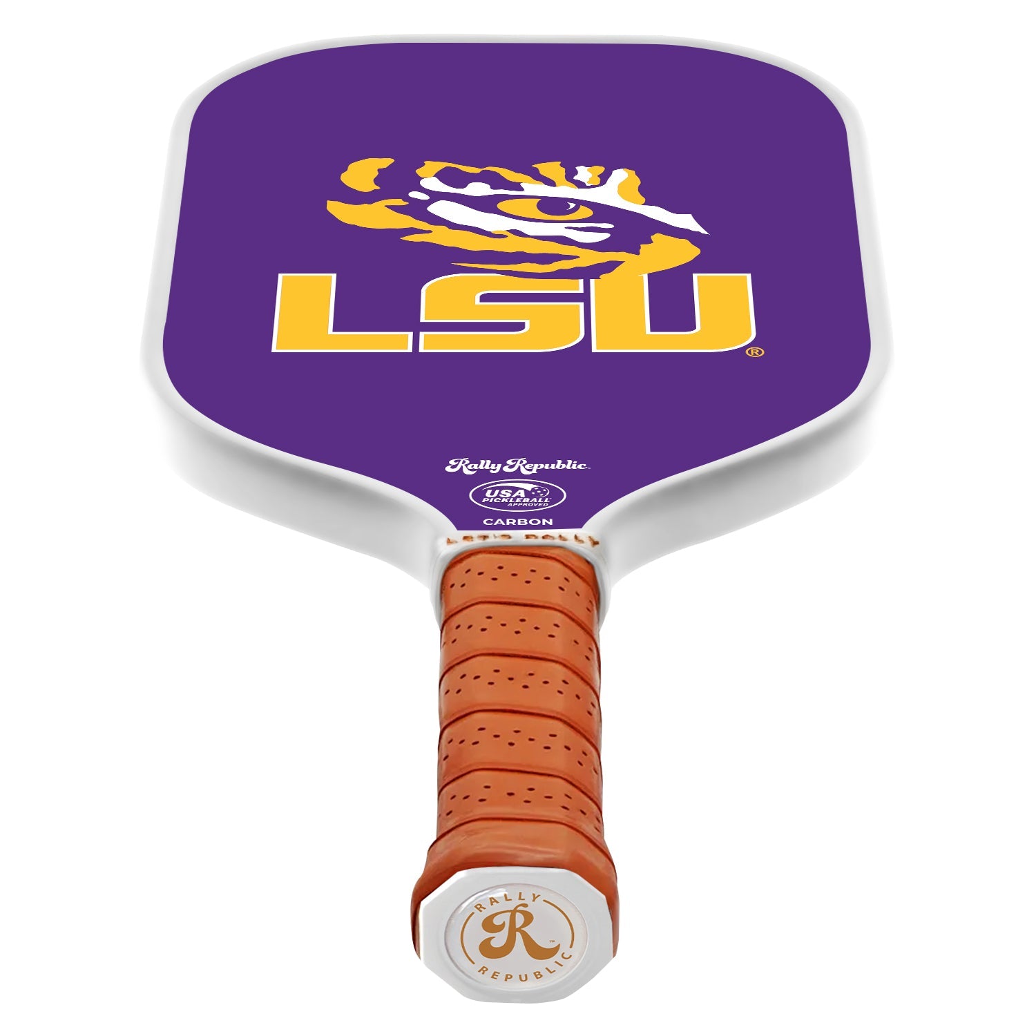 LSU Tigers Purple Gold LSU Mark - Dink & Volley Pickleball