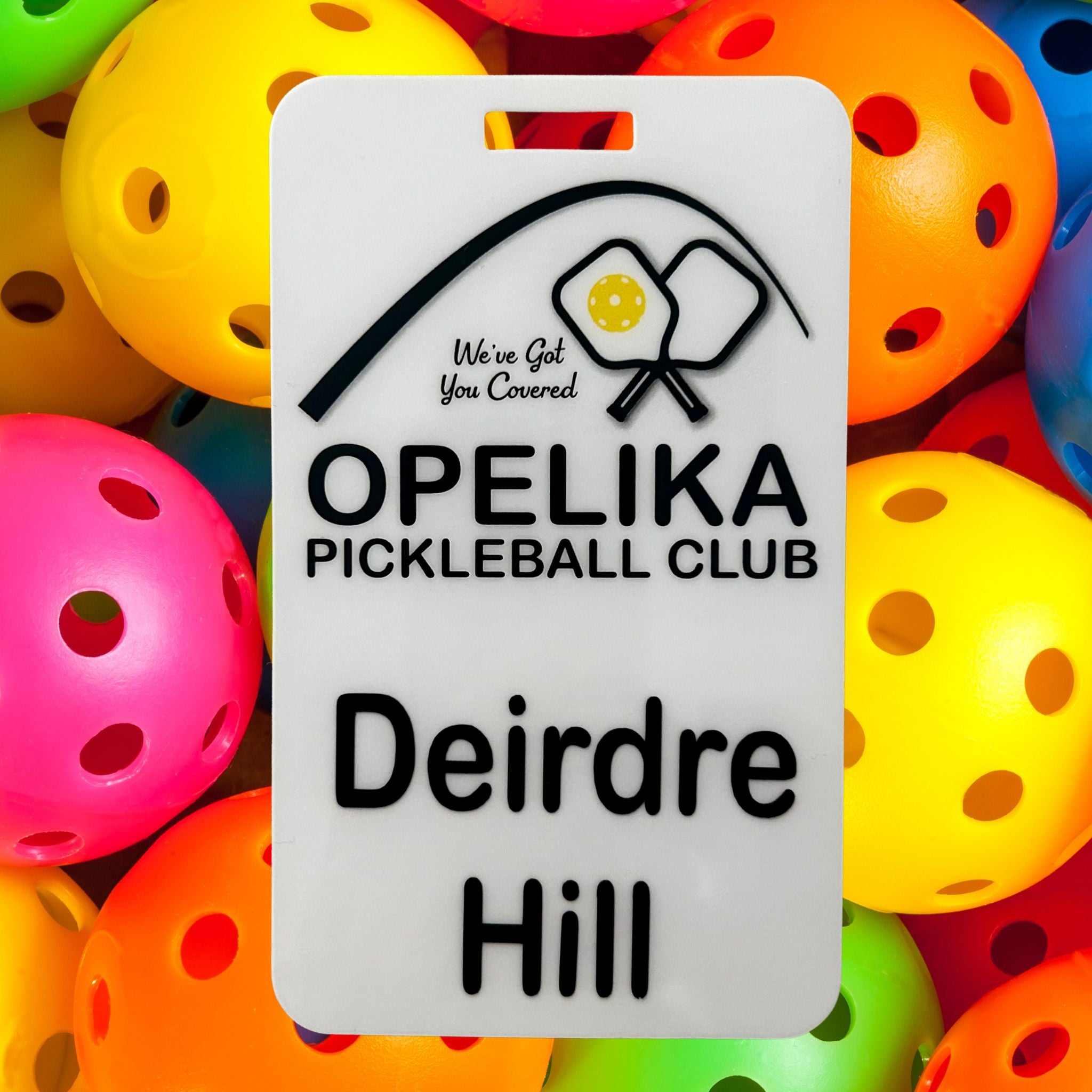 OPC Bag Tag - Dink & Volley Pickleball