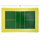 Pickleball Court Shaped Paper Plates - Dink & Volley Pickleball