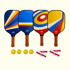 Nettie 4-Pack Pickleball Family Combo Set - Dink & Volley Pickleball