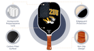 Missouri Tigers Golden Mizzou Tiger - Dink & Volley Pickleball