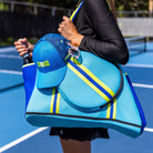 Swinton XL Pickleball Duffel Bag - Blue - Dink & Volley Pickleball