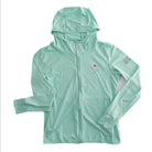 Mint Zip-Front Sun Hoodie by Swinton - Dink & Volley Pickleball