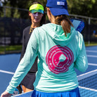 Mint Zip-Front Sun Hoodie by Swinton - Dink & Volley Pickleball