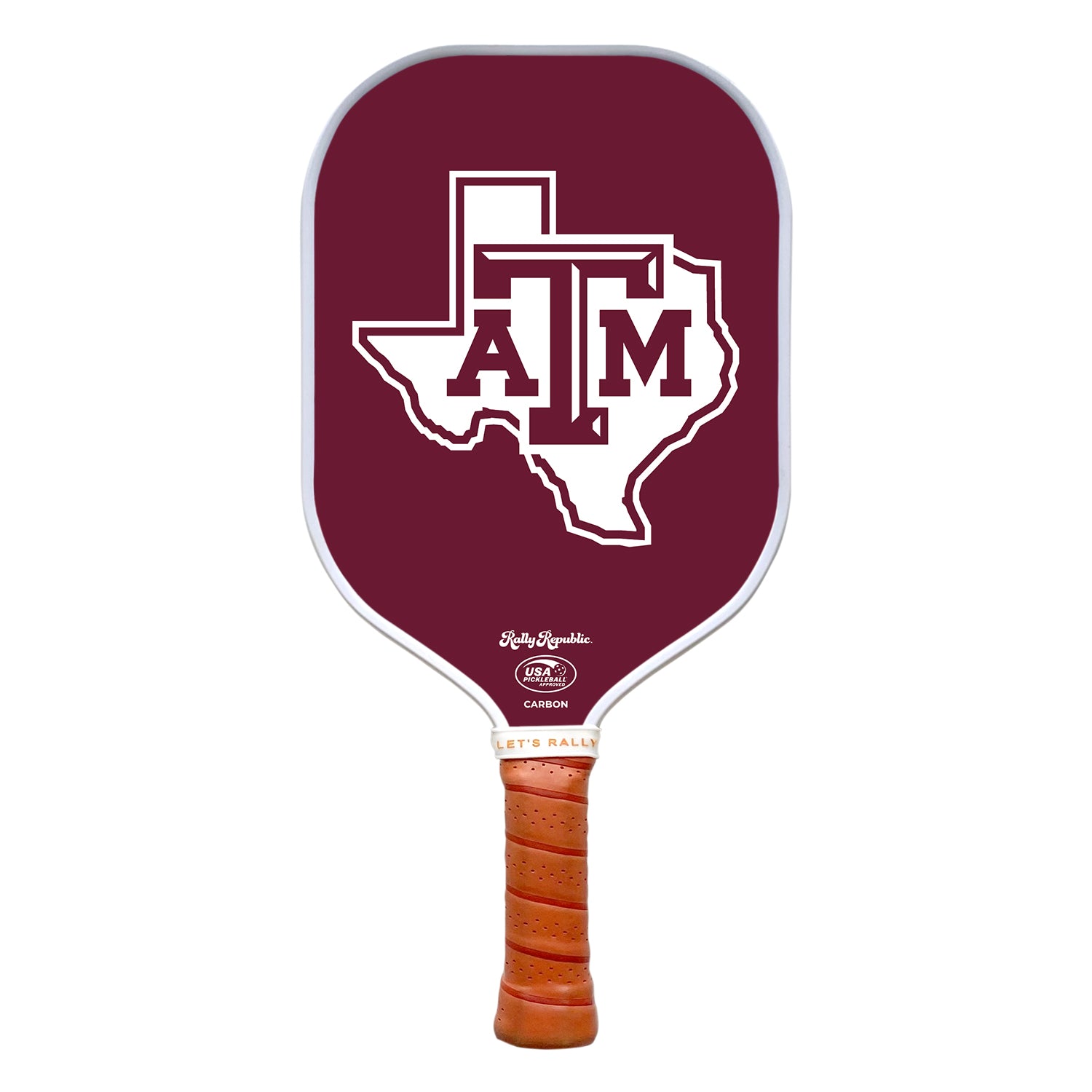 Texas A&M Aggies Aggie Maroon Logo - Dink & Volley Pickleball