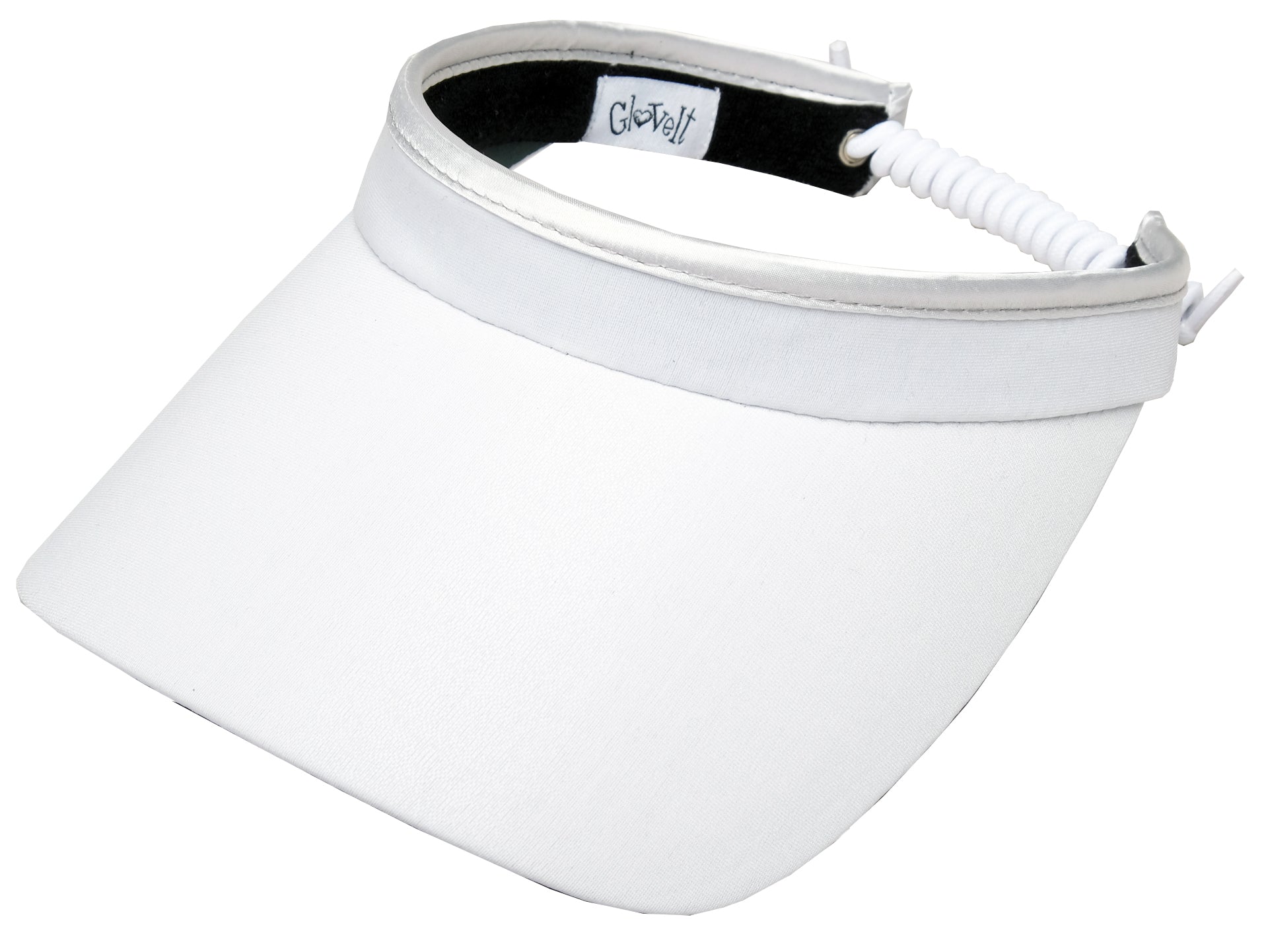 Gloveit White Visor - Dink & Volley Pickleball