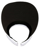 Gloveit White Bling Slide On Visor - Dink & Volley Pickleball