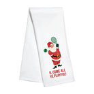 Pickleball Christmas Kitchen Towel with O Come all Ye Playful - Dink & Volley Pickleball