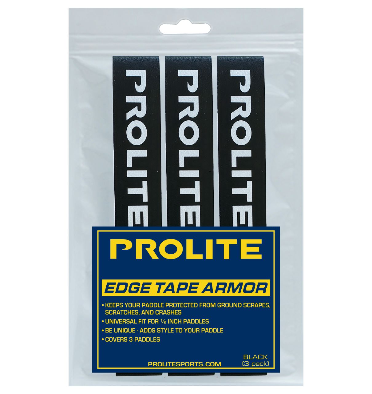 Edge Tape Armor (Wide) for All Court Sports Paddles/Racquets - Dink & Volley Pickleball