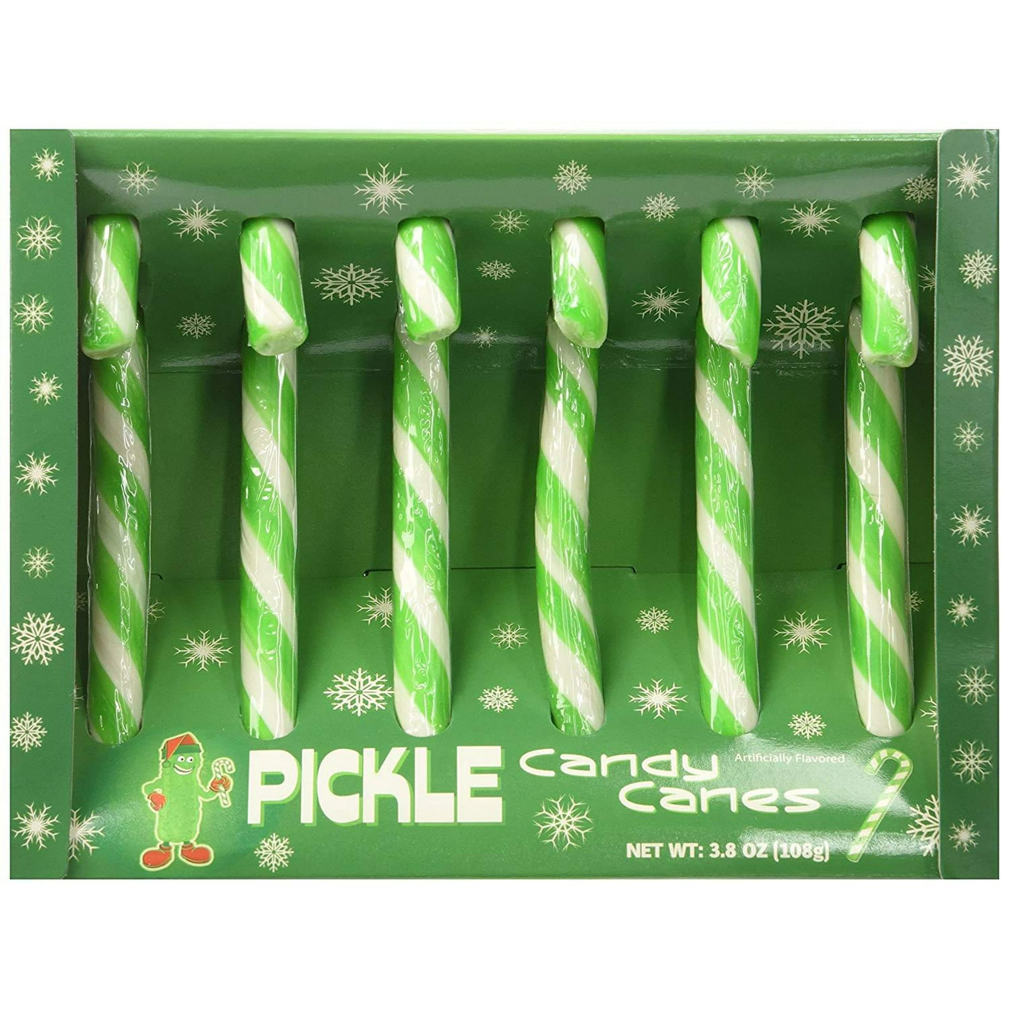 Pickle Flavored Candy Canes - Dink & Volley Pickleball