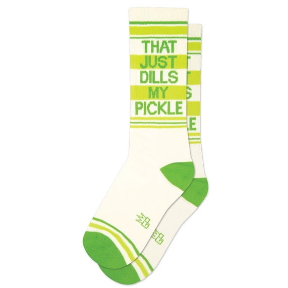 Pickleball Gym Crew Socks - Dink & Volley Pickleball