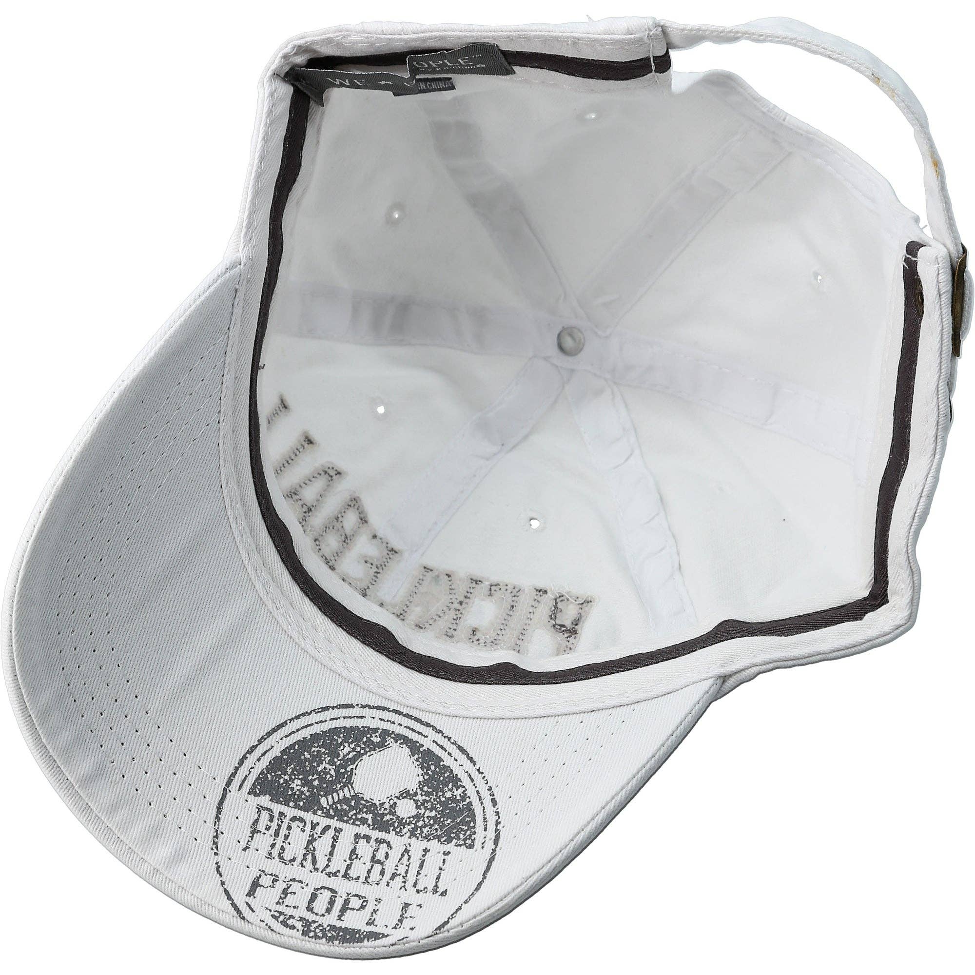 Pickleball People Adjustable Hat - Dink & Volley Pickleball