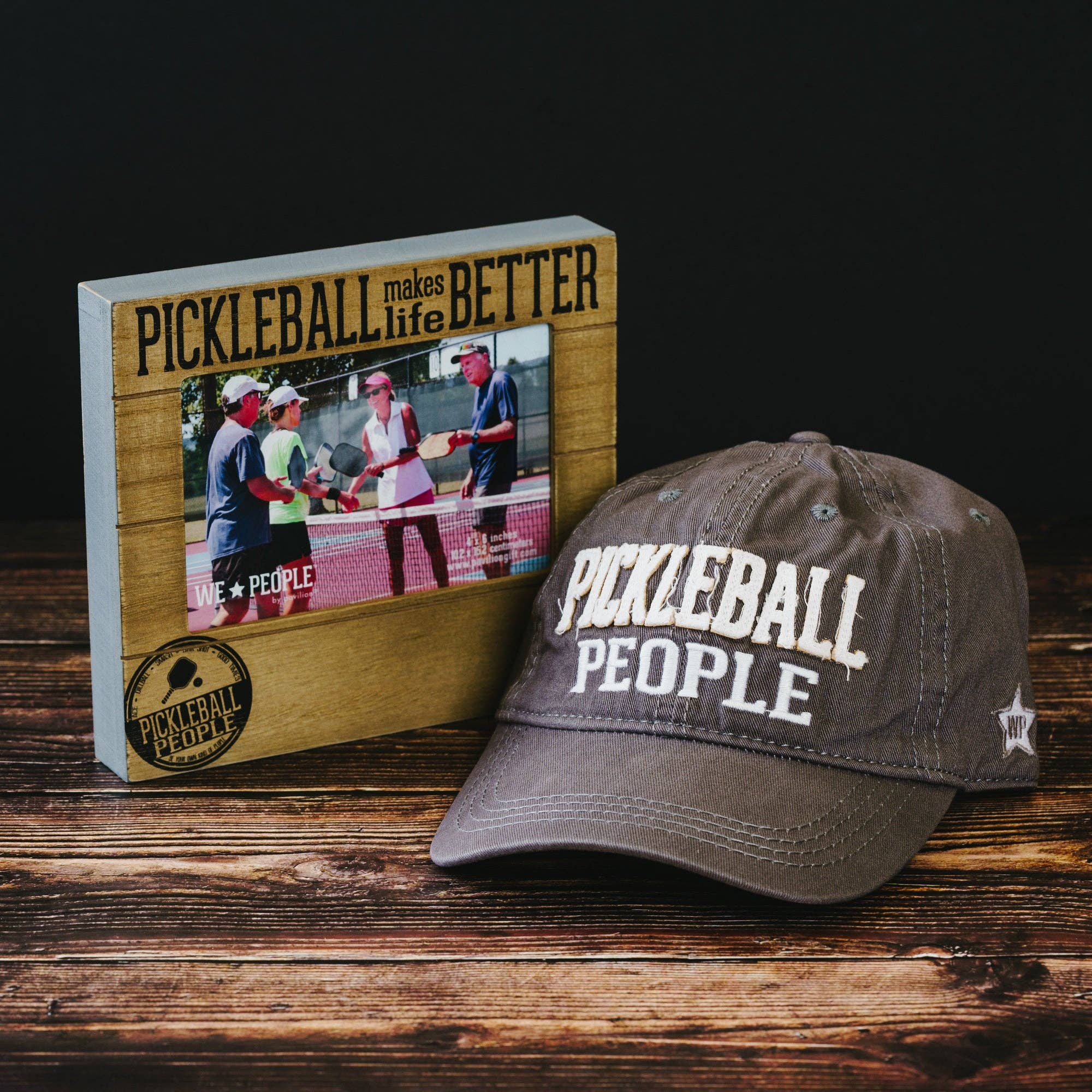 Pickleball Makes Life Better Picture Frame - Dink & Volley Pickleball