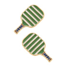 Ellie Pickleball Paddle Stud Earrings in Blue or Green - Dink & Volley Pickleball