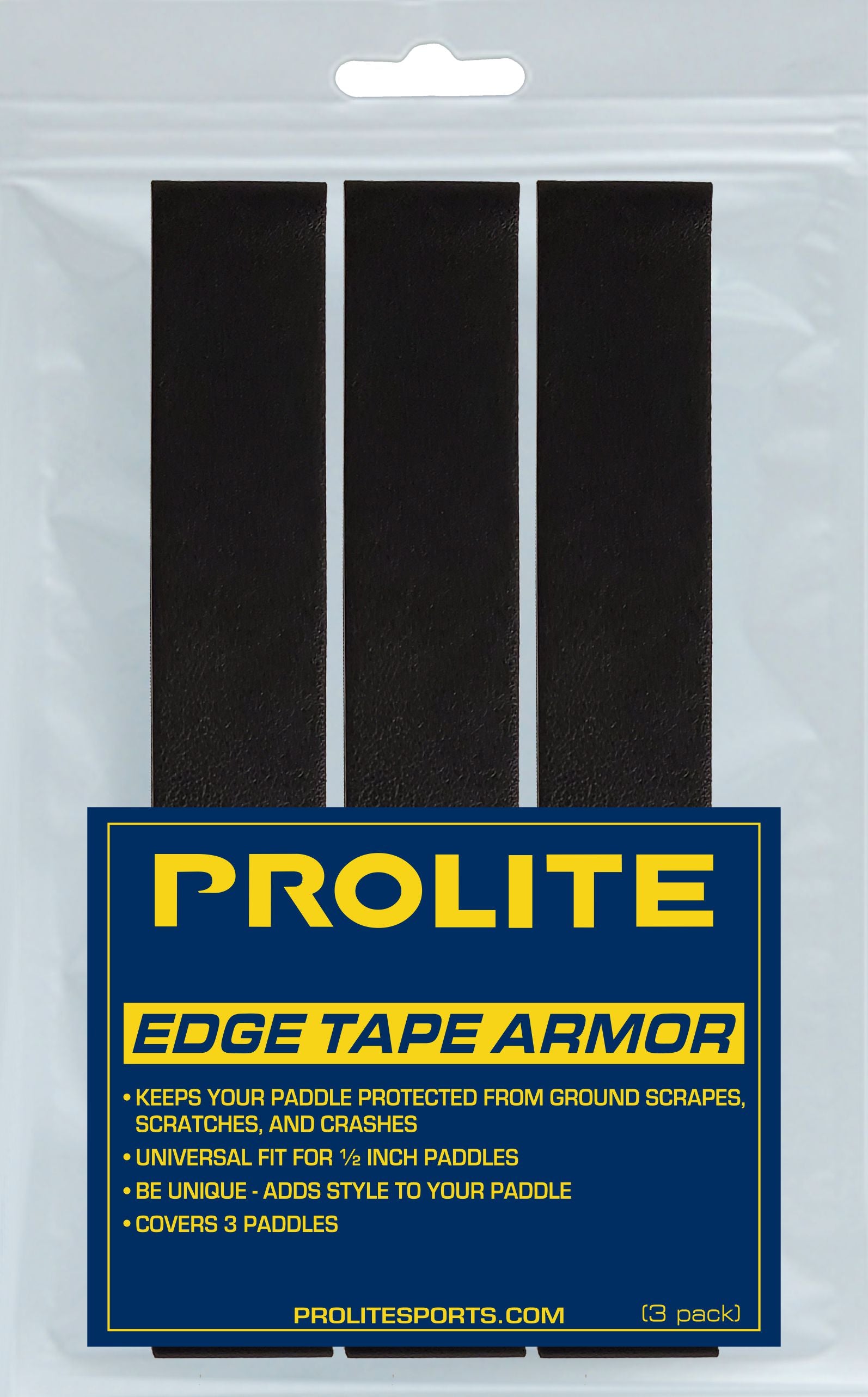 Edge Tape Armor (Wide) for All Court Sports Paddles/Racquets - Dink & Volley Pickleball