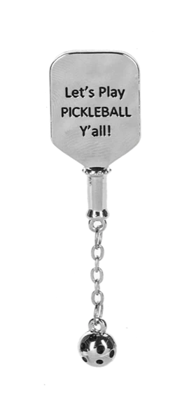 Pickleball Pocket Charm - Dink & Volley Pickleball