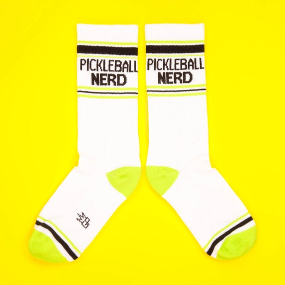 Pickleball Gym Crew Socks - Dink & Volley Pickleball