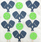 CT Pickleball Embellished Cupcake Toppers - Dink & Volley Pickleball