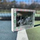 Mud Pie Acrylic Magnetic Tennis Picture Frame - Dink & Volley Pickleball