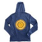 Navy Zip-Front Sun Hoodie - Dink & Volley Pickleball