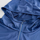 Navy Zip-Front Sun Hoodie - Dink & Volley Pickleball