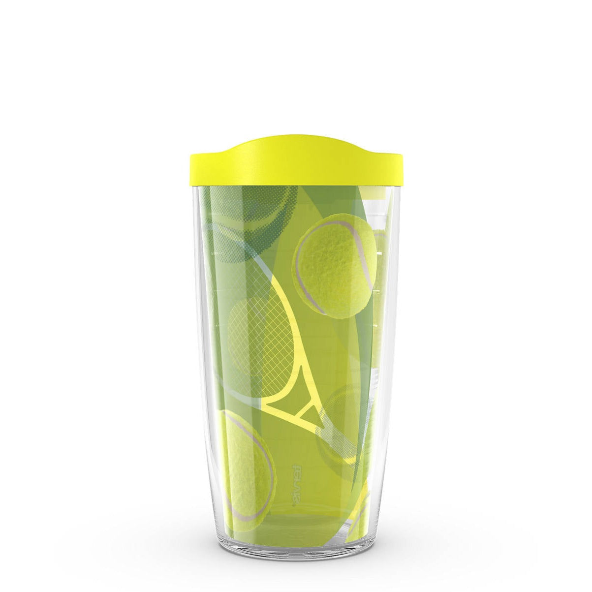 Tervis Tennis Balls 16 oz Tumbler with Lid - Dink & Volley Pickleball