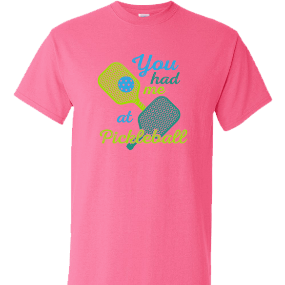 The Buffalo Works Women's Shirts You Had Me At Pickleball Tee
