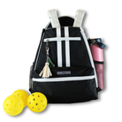 The Teddi Pickleball Backpack Black - Dink & Volley Pickleball