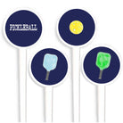 Pickleball Swizzle Sticks - Dink & Volley Pickleball