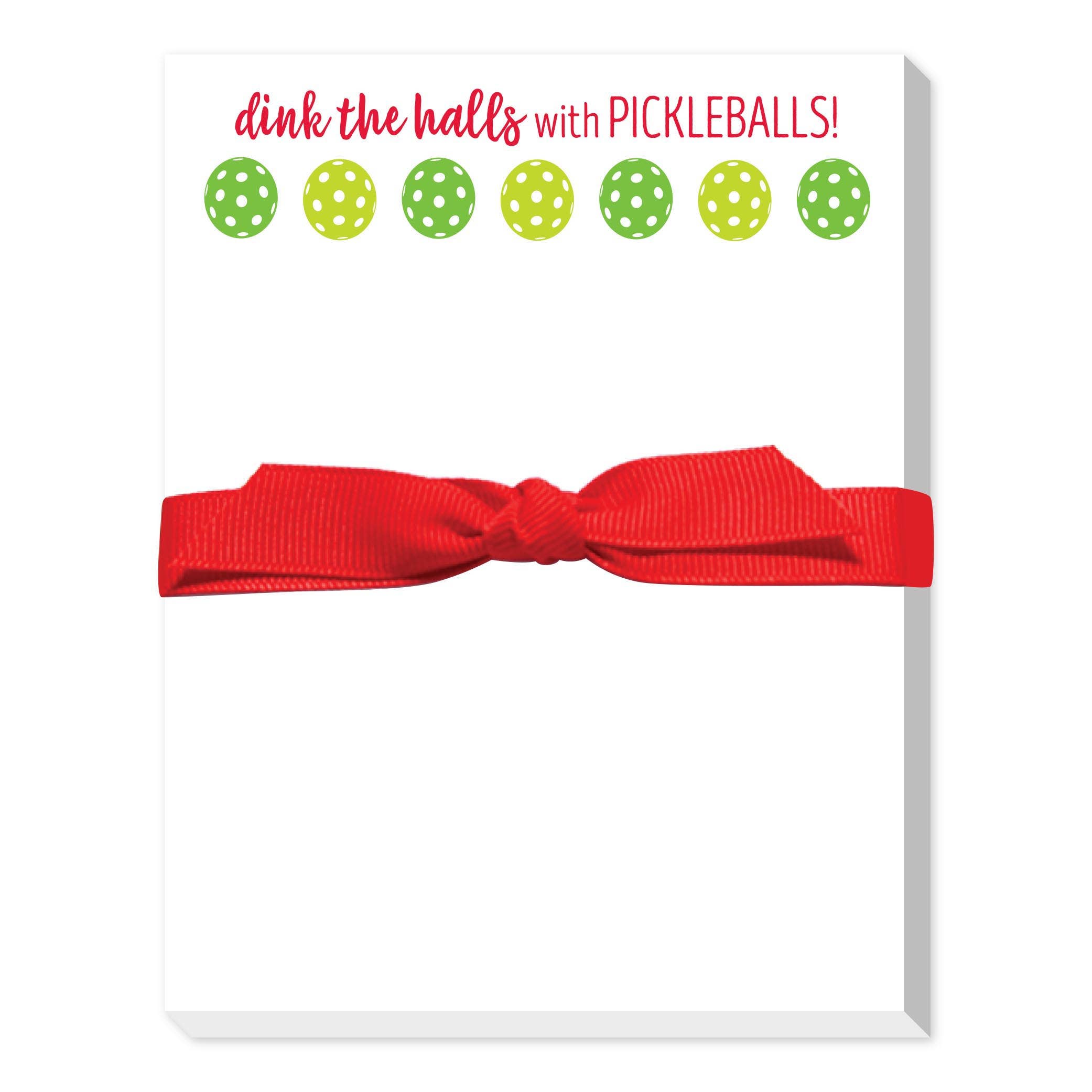 Christmas Pickleball Notepads