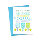 Pickleball Retirement Card - Dink & Volley Pickleball