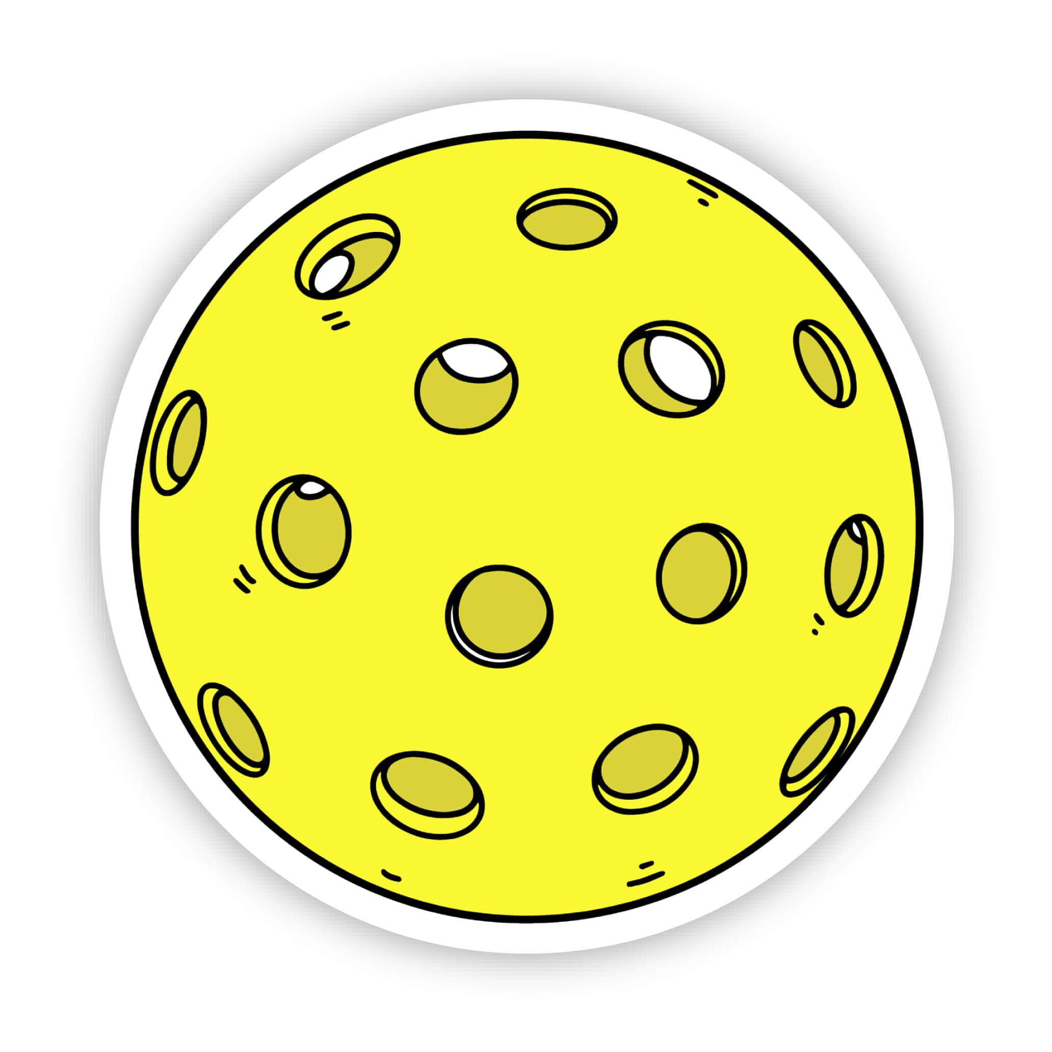 Pickleball Vinyl Sticker