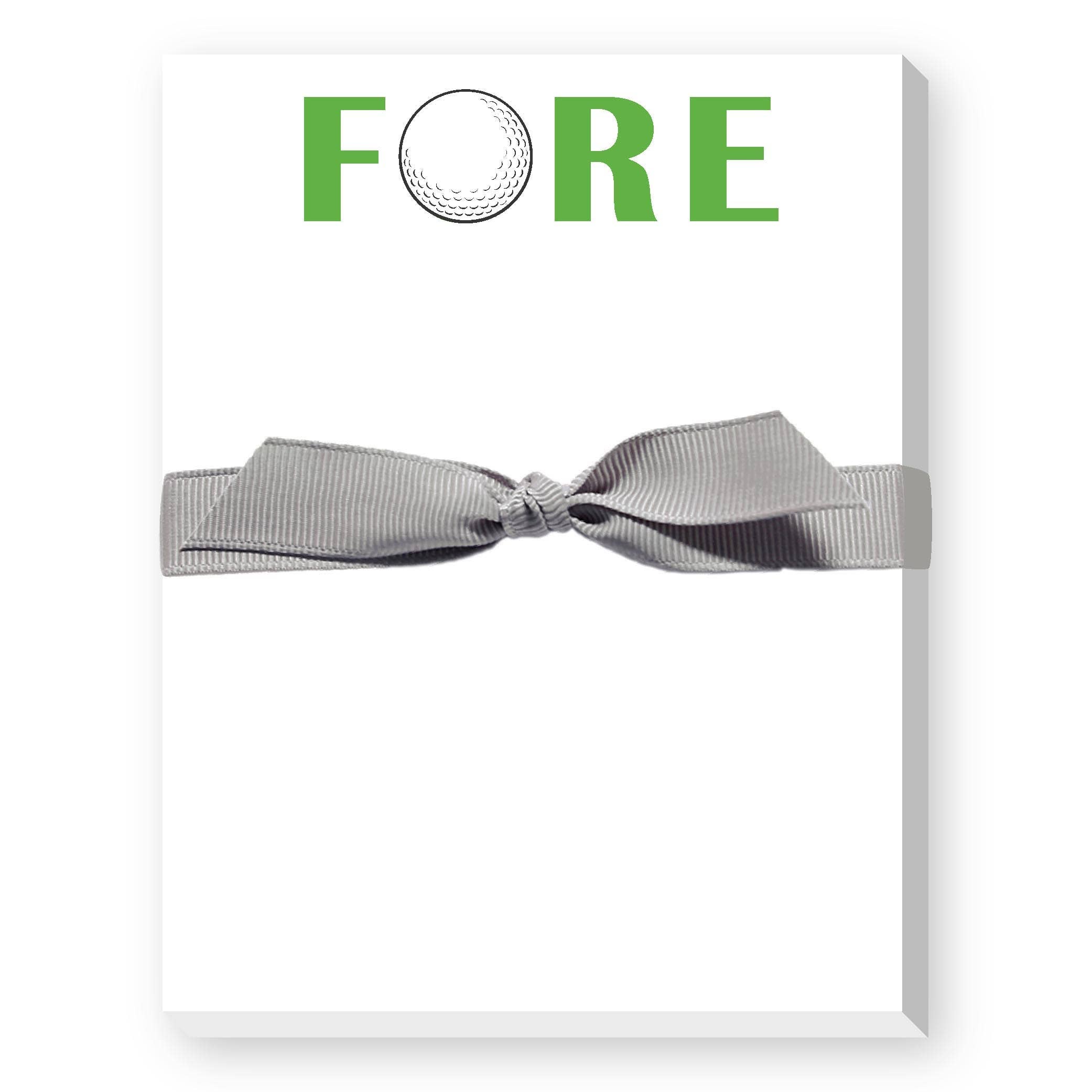 "Fore" Golf Notepad