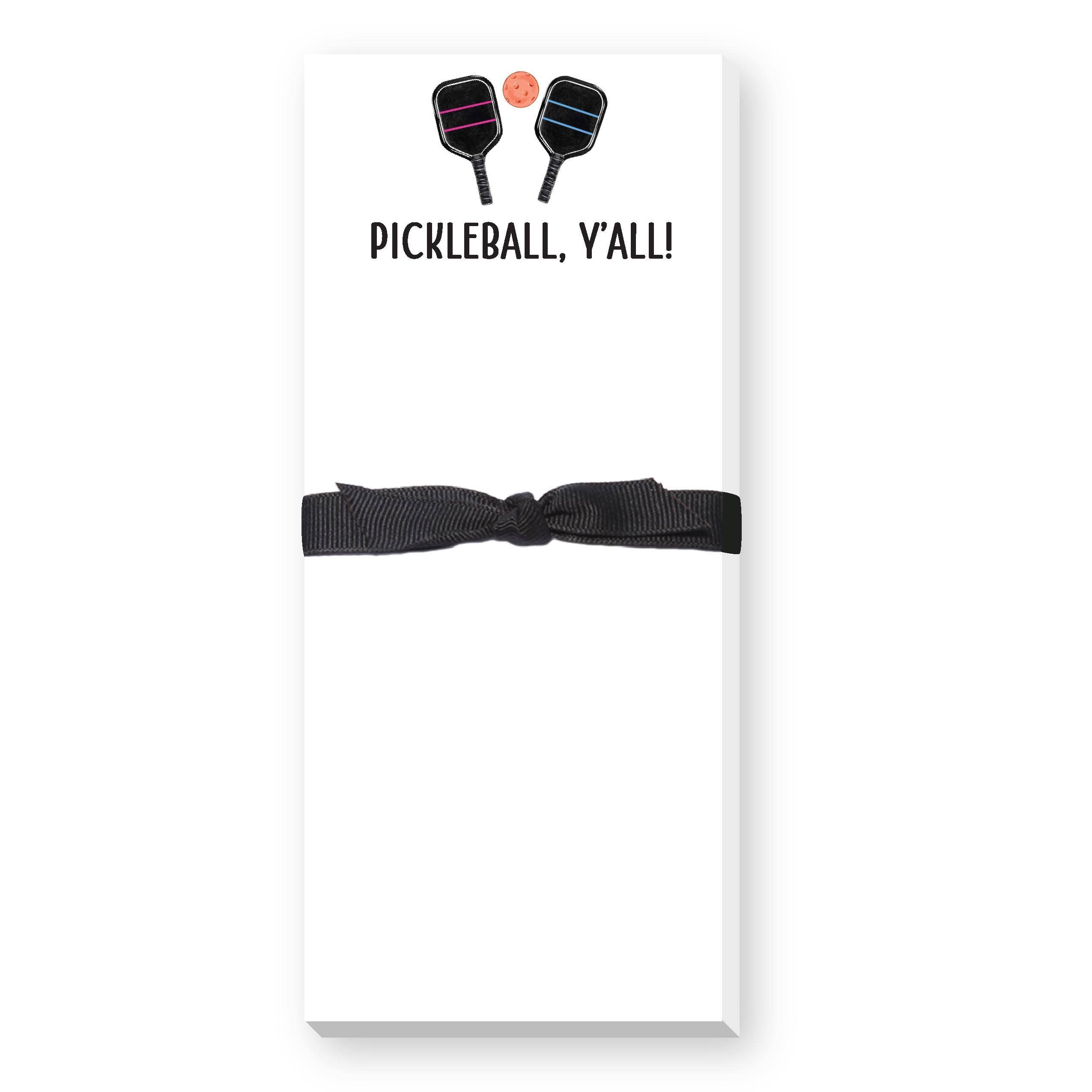 Pickleball Y'all Notepad