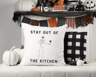 Stay Out of the Kitching Throw Pillow - Dink & Volley Pickleball